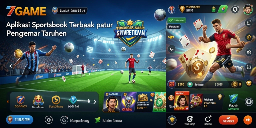 Tampilan gameplay 7GAME saat melakukan taruhan sportsbook.