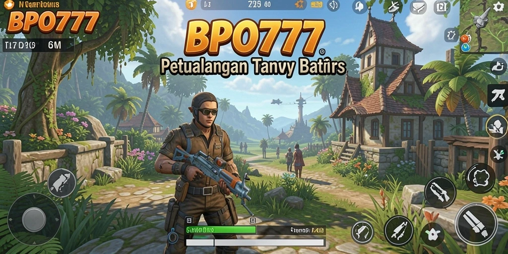 Gameplay BPO777 yang menakjubkan di dunia terbuka.
