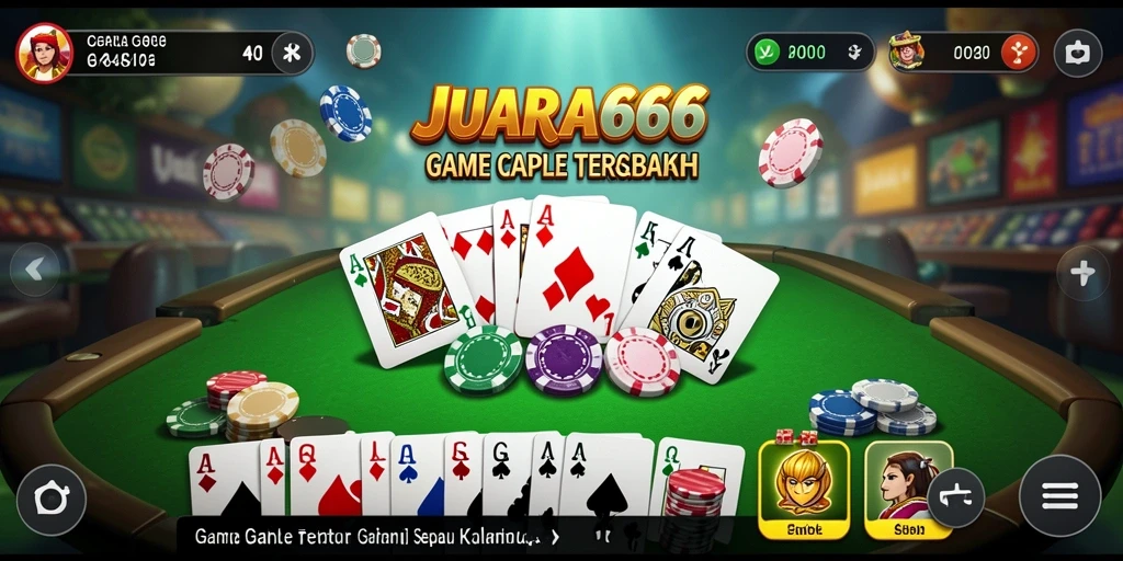 Tampilan gameplay JUARA666 yang seru dan interaktif.