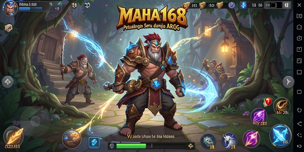 Gameplay seru dalam petualangan ARPG MAHA168.