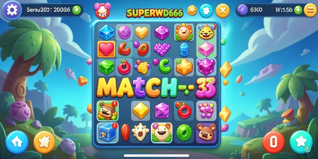 Gameplay menarik dari SUPERWD666 yang penuh warna dan tantangan.